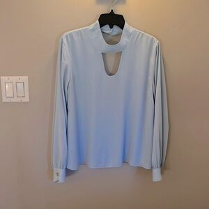 Baby blue blouse large